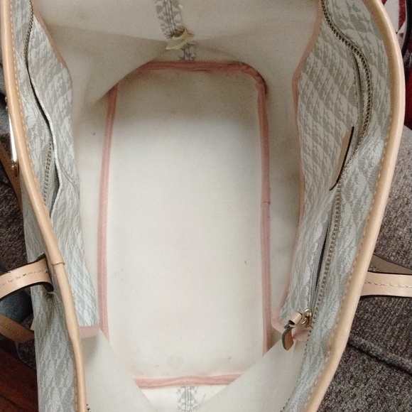Kate Spade Margareta Gray/White Penn Tote Bag - Picture 15 of 16